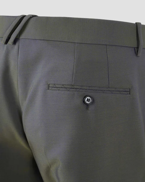 Relaxed Fit Wool Tailored Trousers — снимка 4