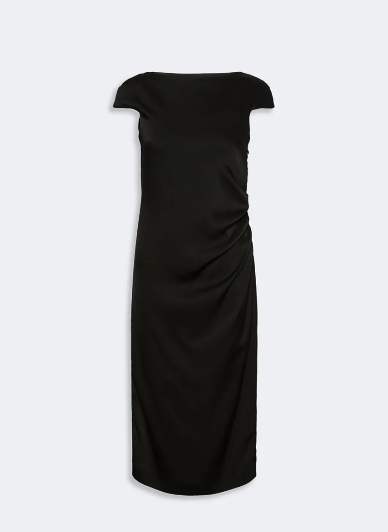 Миди рокля с драперия Max Mara Studio Mstaustero