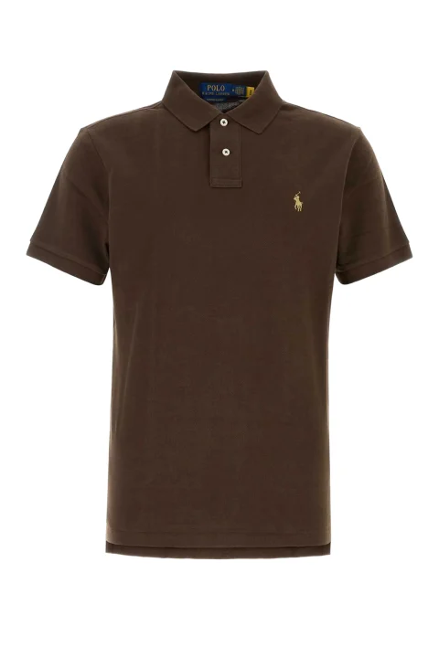 Polo Basic Mesh-Ssl-Knt 710680784527 200 brown