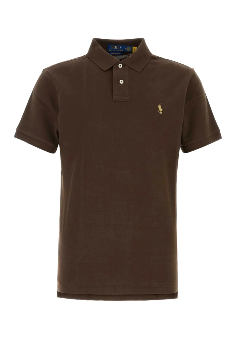 Polo Basic Mesh-Ssl-Knt 710680784527 200 brown