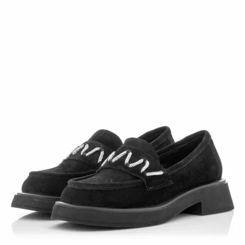 Дамски Лоуфър CARLO FABIANI – 247-3196 BLACK — снимка 3