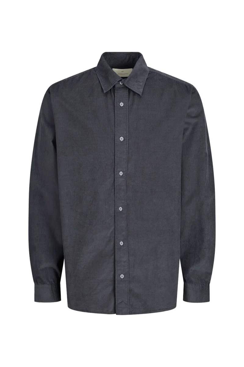 Риза Jprccregent Corduroy L/S 12260725 19-0205 TCX black oyster