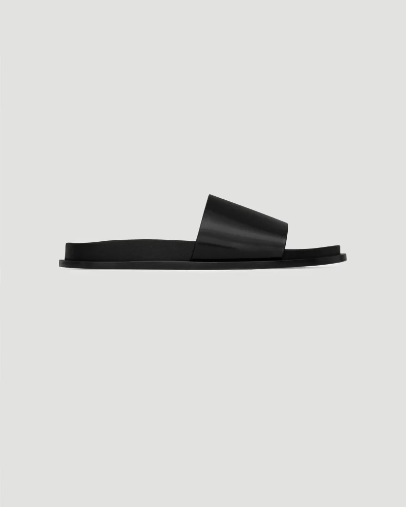 Nichols Slides in Glazed Leather