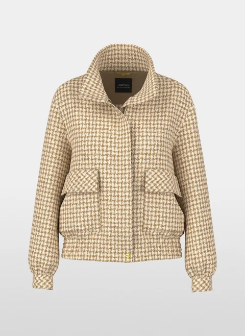 Бомбър яке 'Houndstooth' Marc Cain Collections — снимка 7