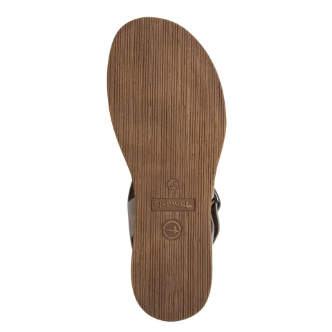 Дамски Равни Сандали TAMARIS – 1-28217-46-341 TAUPE — снимка 6