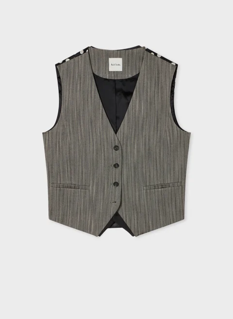 Елек с 'Color-block' дизайн Paul Smith — снимка 5