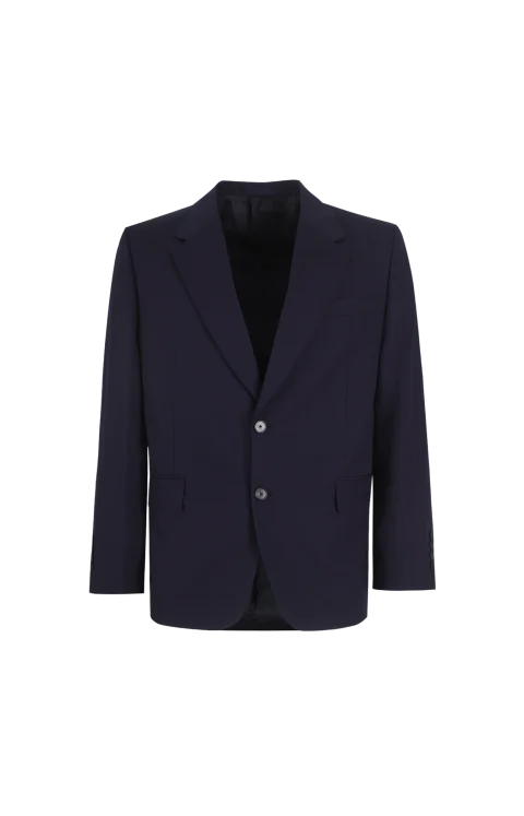 Single-Breasted Regular Jacket in Navy