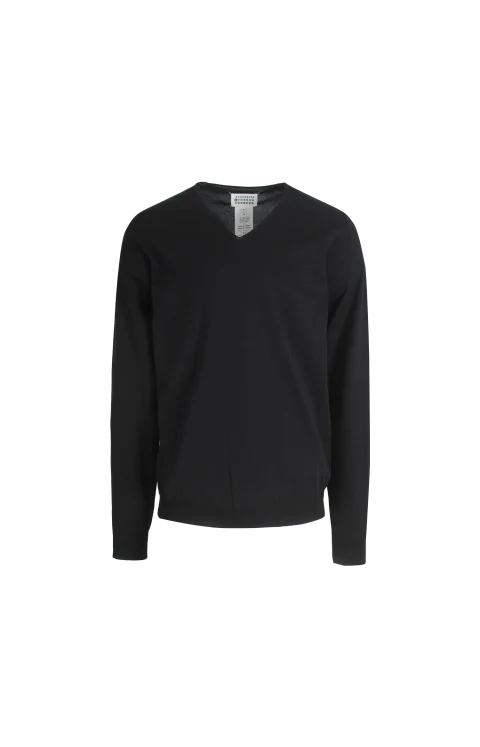 Cotton V-Neck Sweater