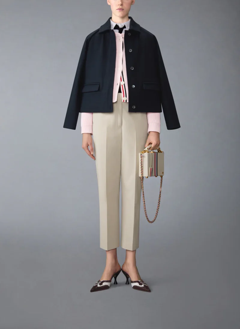 Панталон с централен фабричен ръб Thom Browne