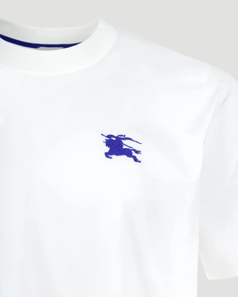 EKD Cotton T-Shirt in White — снимка 3