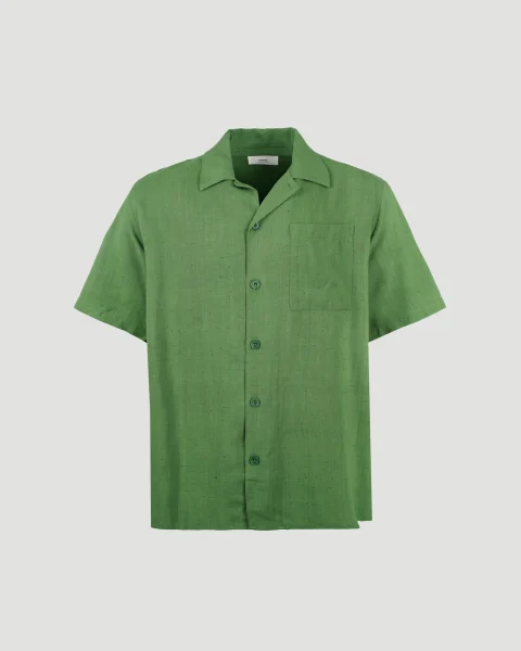 Short Sleeve Shirt in Evergreen