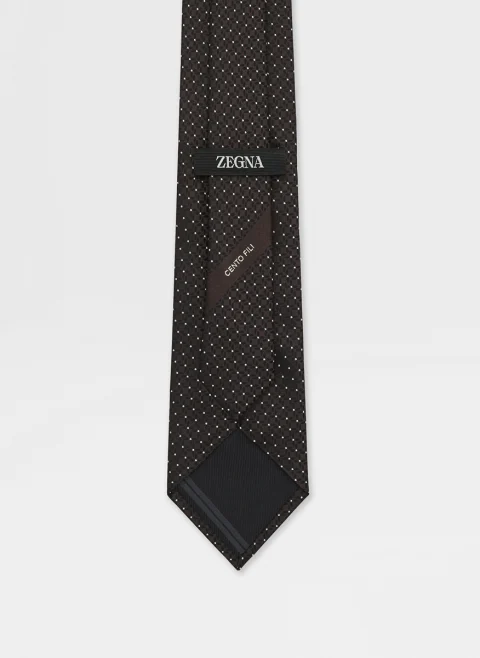 Копринена вратовръзка Zegna — снимка 3