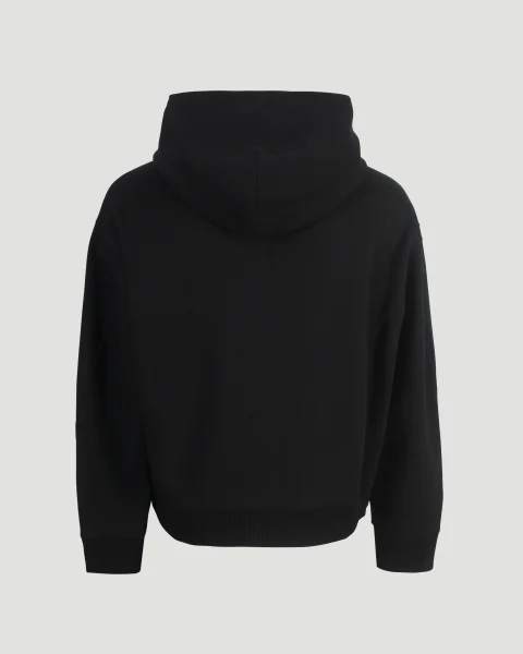 Couture Seam Zipped Hoodie in Scuba — снимка 4
