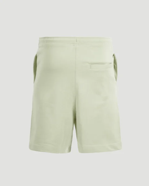 French Terry Shorts in Light Green — снимка 3