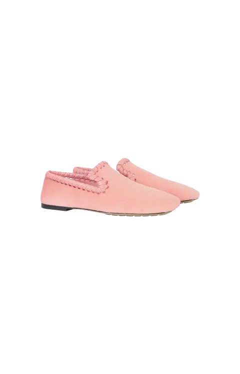 Square Toe Slipper in Blush — снимка 2