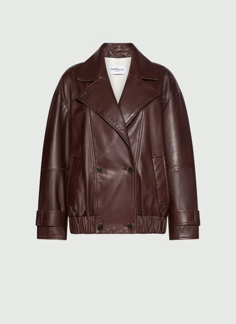 Кожено яке 'Pea Coat' Marella Mlspallore — снимка 11