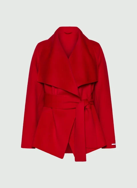 Късо палто от вълна 'Robe-style' Marella Mllpulcinorobe-style — снимка 5