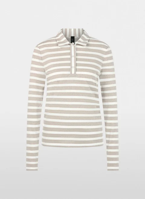 Полошърт с лурекс Marc Cain Sports — снимка 6