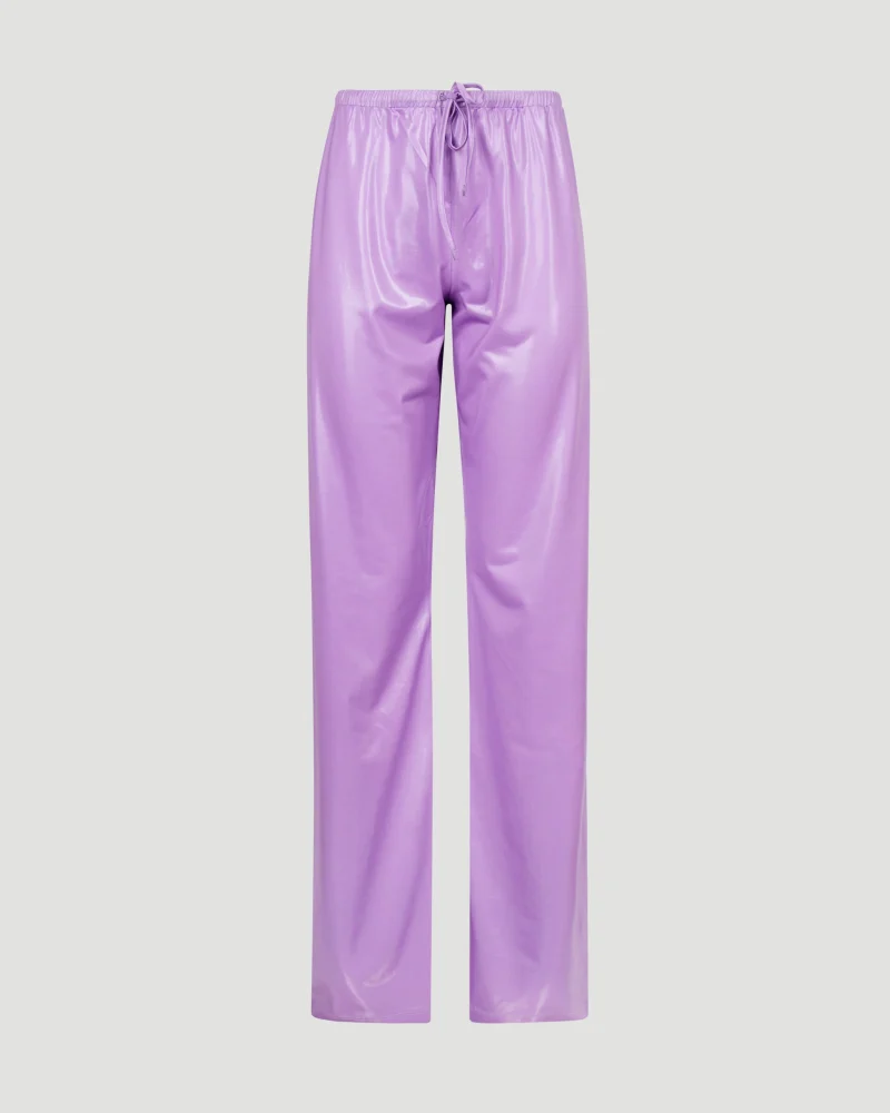 Shiny Jersey Pants