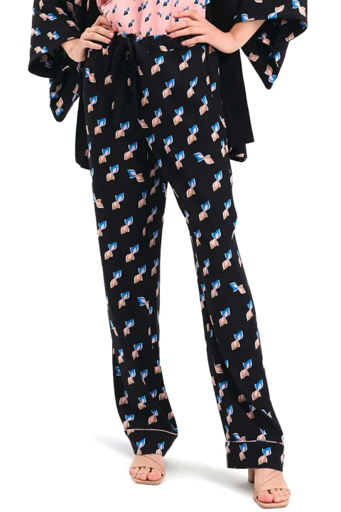 Панталон Dvf Veronica Pants DVFPL1R003TSGBK twisted geo black