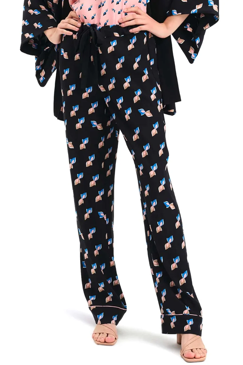 Панталон Dvf Veronica Pants DVFPL1R003TSGBK twisted geo black
