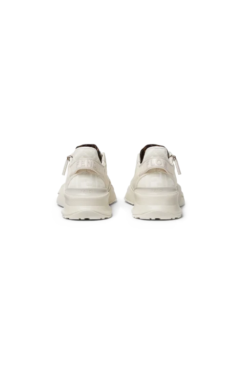 White Leather Low-Tops — снимка 3