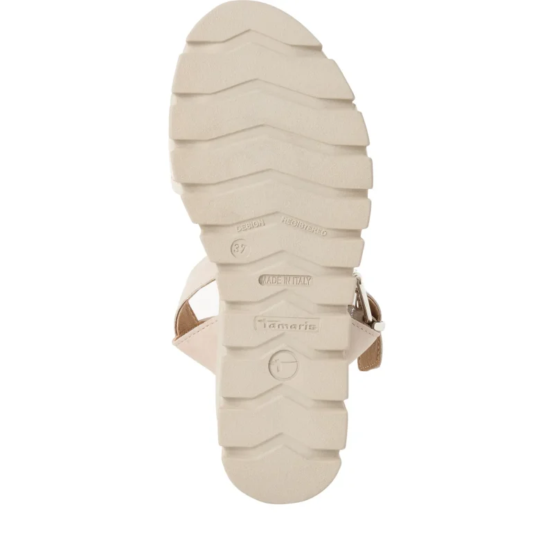 Дамски Сандали На Платформа TAMARIS – 1-28712-42-378 TAUPE SUEDE_1 — снимка 6