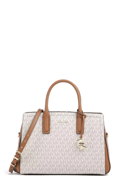 Чанта Laila Md Satchel 30R5G9IS6B 149 vanilla/acrn — снимка 2