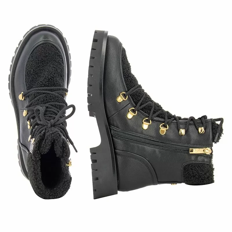 Дамски Кубинки TAMARIS – 1-26288-41 001 BLACK — снимка 5