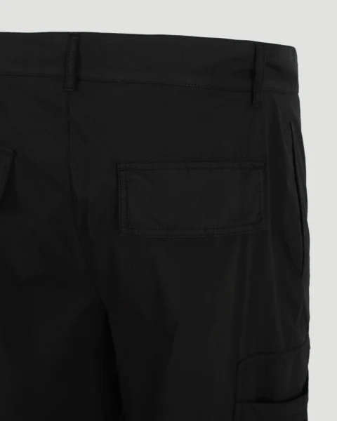Pants in Poplin with Multi Zipped Pockets — снимка 5