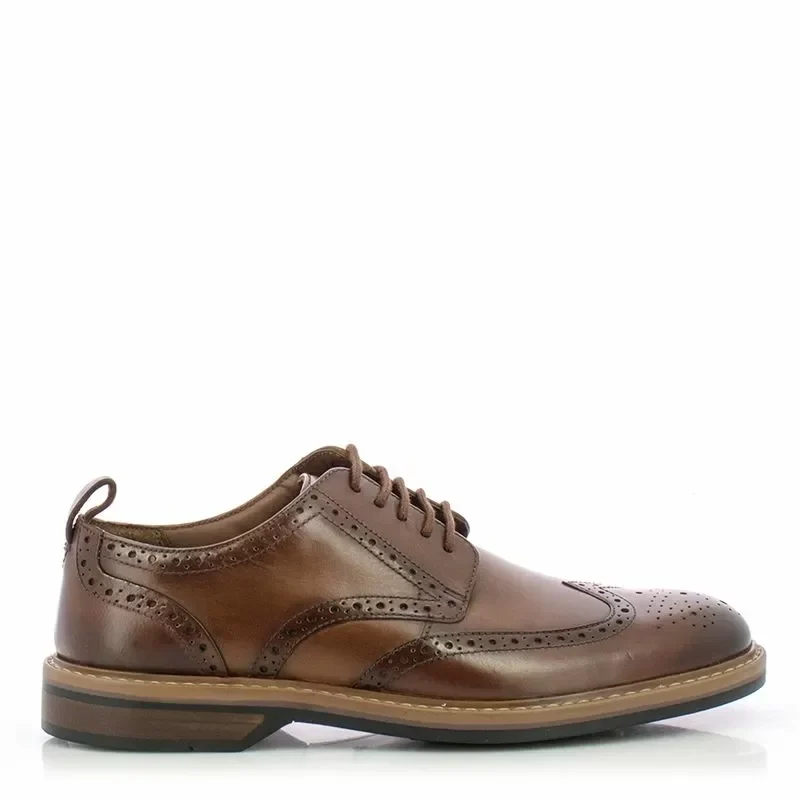 Мъжки Ежедневни CLARKS – 26178428 ALDWIN LIMIT MID TAN LEA