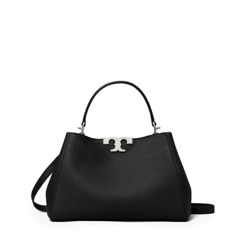 Дамска черна чанта Medium Eleanor TORY BURCH — снимка 1