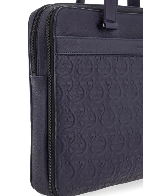 Чанта тип куфарче 'Gancini' Ferragamo — снимка 4
