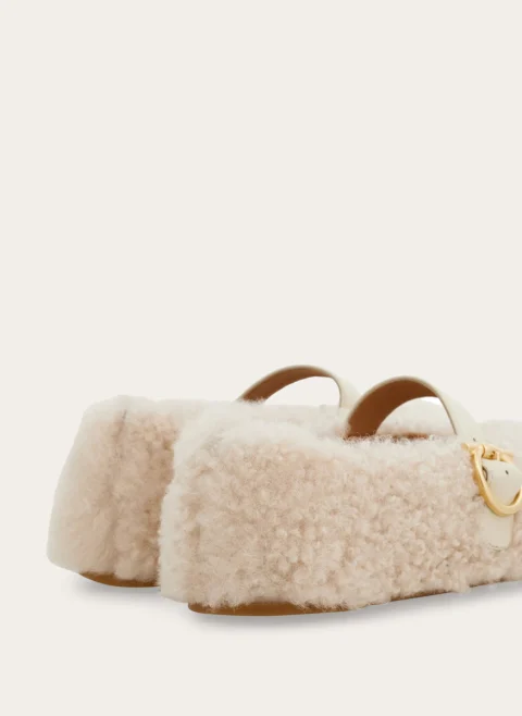 Балерини от вълна Ferragamo — снимка 5