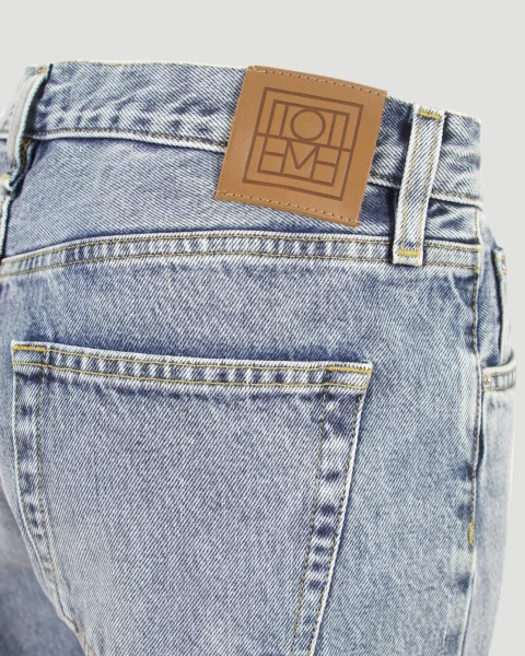 Twisted Seam Denim Worn Blue — снимка 4