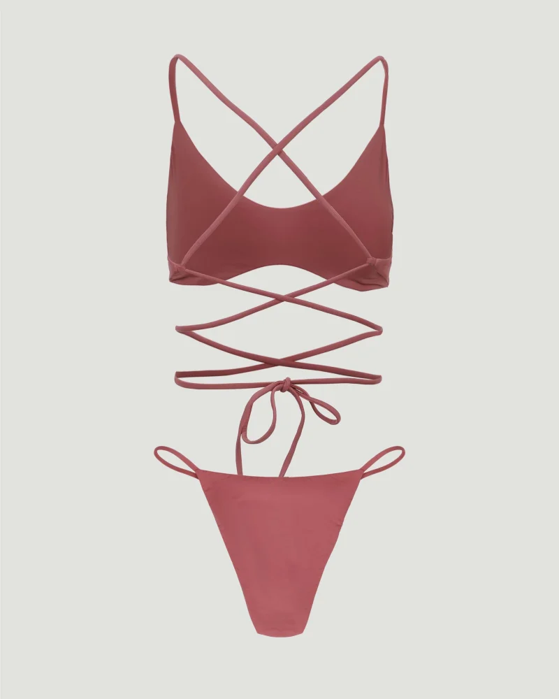 Estella Two-Piece Swimsuit in Rose — снимка 2