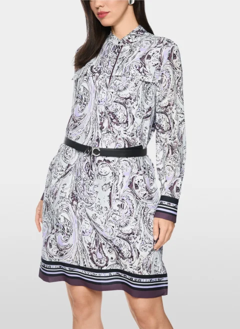 Рокля с цялостен принт Marc Cain Collections — снимка 5