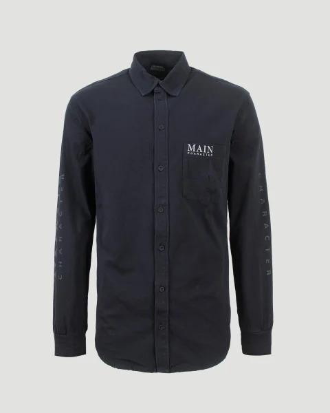 Main Character Artwork Shirt in Black