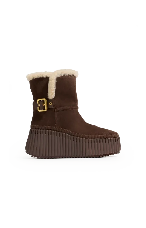 Nama Ankle Boots in Brown