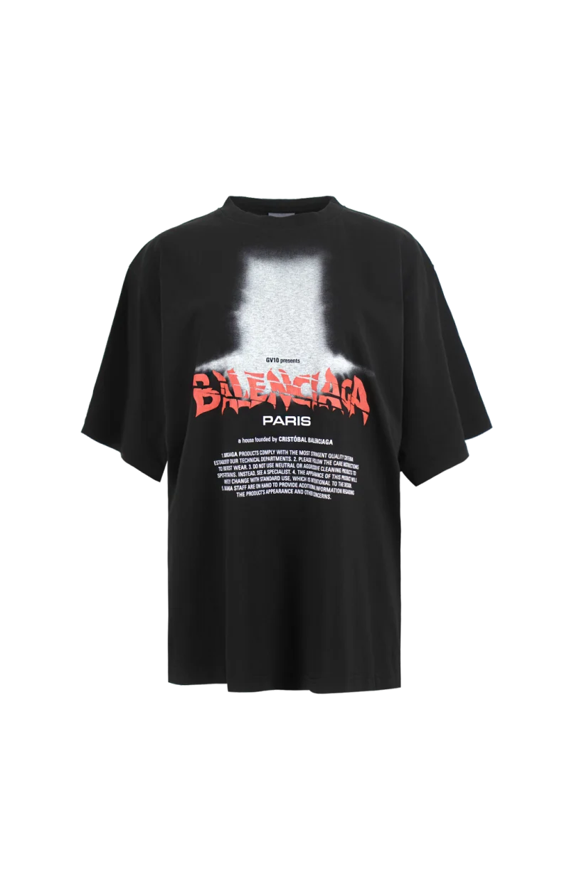 The Door Oversized T-Shirt in Black