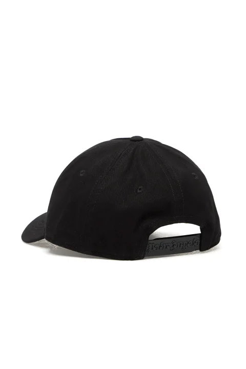 Шапка Maxi Logo Cap PAMLB001FB008-1003 black-off white — снимка 2