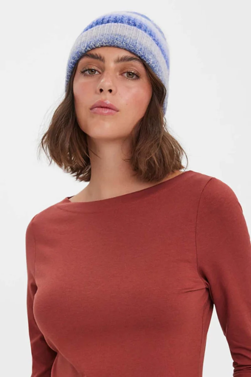 шапка Vmelektra Beanie Ga Boo 10269202 19-3953 TCX Sodalite Blue — снимка 2