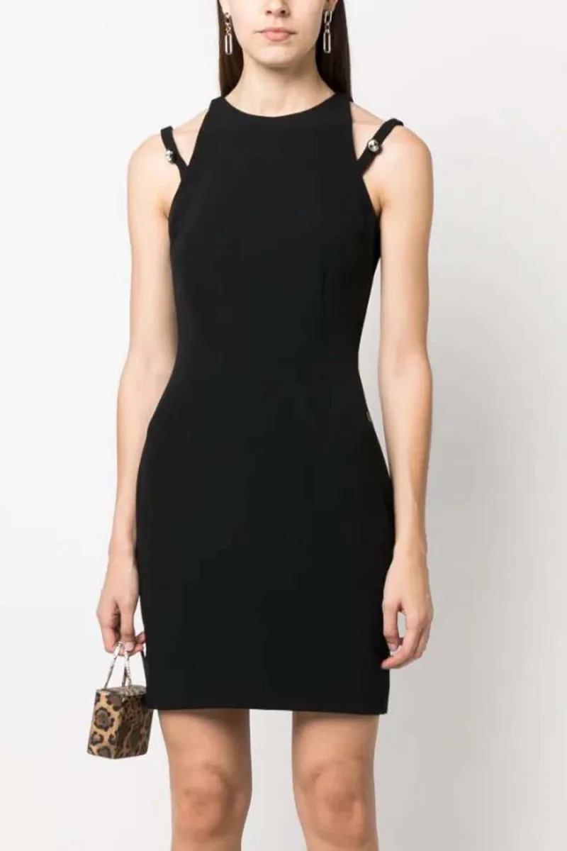Dress Cady Bistretch 74CBO903N0103 899 black — снимка 2