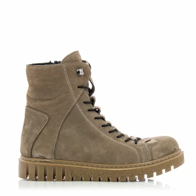 Дамски Равни Боти COCONUT – 258.421 TAUPE NUBUCK