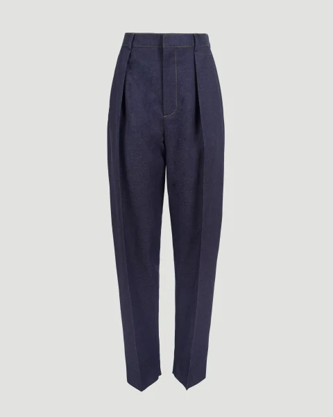 Melange Wool Pants