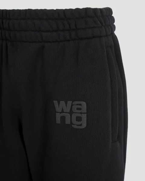 Cotton Sweatpants in Black — снимка 3