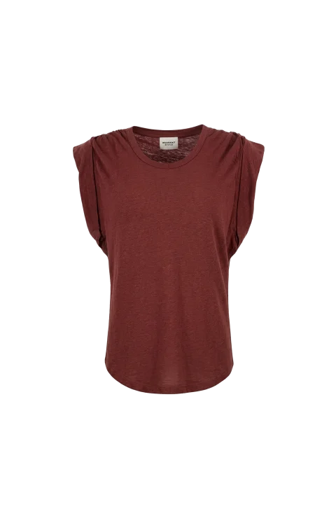 Kotty T-Shirt in Dark Rust
