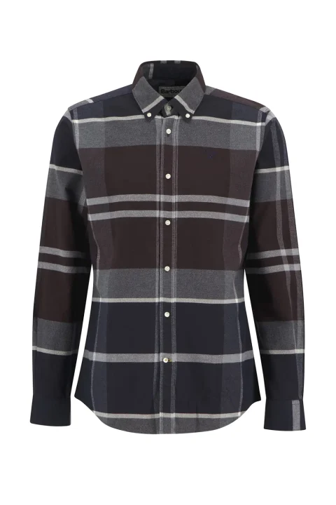 Риза Iceloch Tailored Tartan MSH4994 tn38 midnight oak tartan