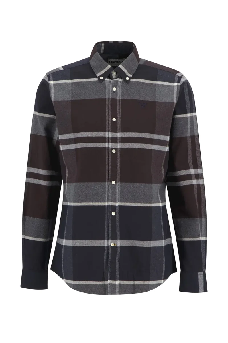 Риза Iceloch Tailored Tartan MSH4994 tn38 midnight oak tartan