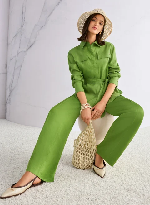 Широк панталон 'Wichita' Marc Cain Collections — снимка 7